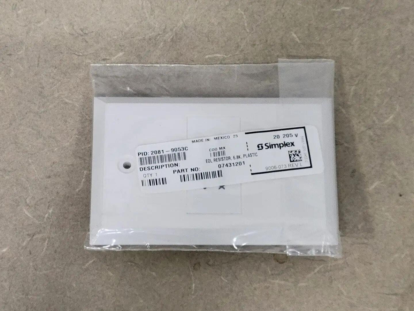 NEW SIMPLEX 07431201