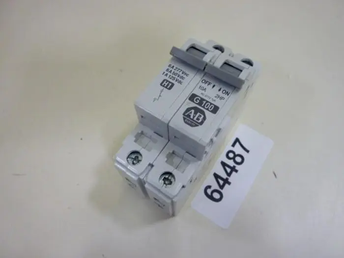 Used ALLEN BRADLEY 1492-CB1/G100 SER C Circuit Breakers Michigan US | Ideal Machinery #699640
