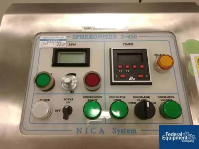 USED Aeromatic-Fielder Aeromatic Fielder Extruder / Spheronizer