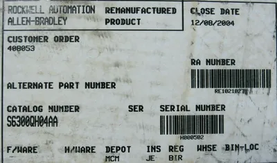 REFURBISHED ELECTROCRAFT S-6300-Q-H04AA SERVO MOTOR 6069-03-810 S6300QH04AA