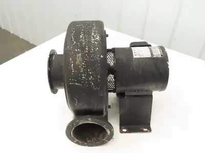 Yodogawa TN5T-KAT Centrifugal Blower .4kw 208V 3PH 125mm 4.8" Round Flange