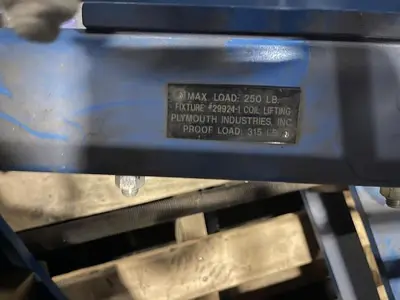 USED PLYMOUTH COIL LIFTING