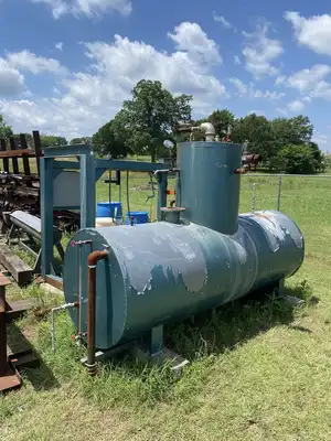 USED 1991 SUPERIOR BOILER WORKS, INC. AZTEC BOILER-BURNER UNIT 5-X-1276