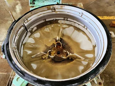 (2) Dorr-Oliver A-24 centrifugal desanders, SS.