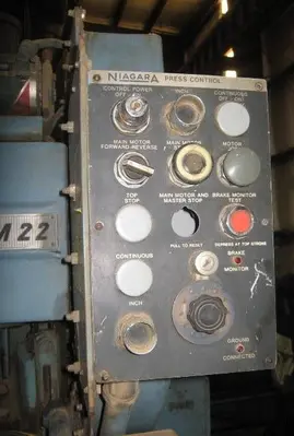 Used 1983 NIAGARA NIAGARA M22 20T O.B.I. Presses | Universal Metalworking Equipment #1282209