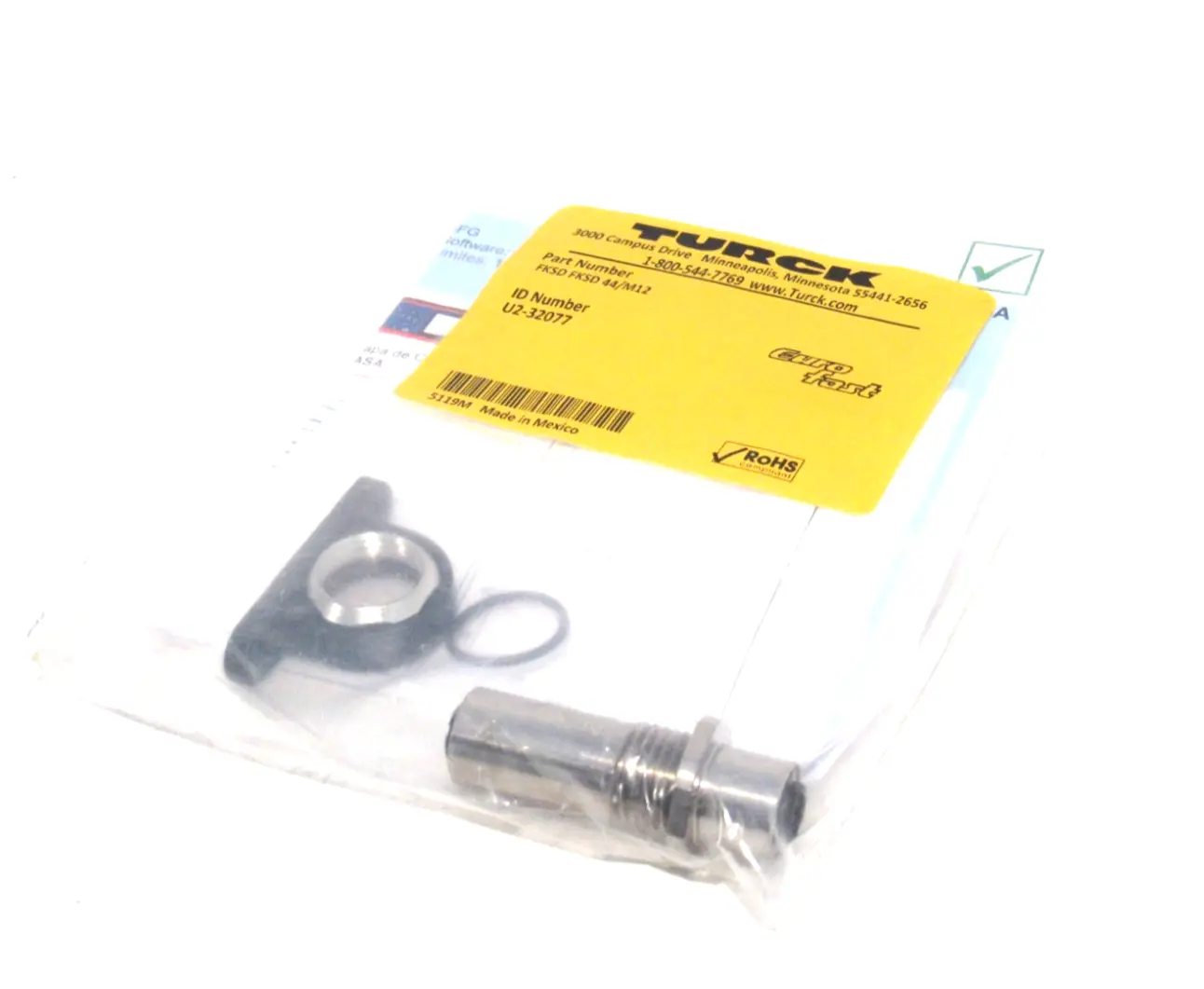 NEW TURCK FKSD FKSD 44/M12 RECEPTACLE U2-32077 FKSDFKSD44M12