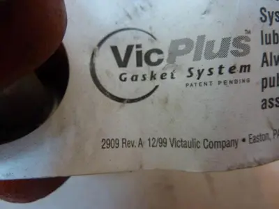 USED VICTAULIC 3/88.9