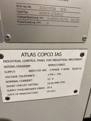 New | in-Stock ATLAS COPCO SCA DISPENSER CONTROL PANEL Electrical Panels | Maverick Industrial Sales #1121435