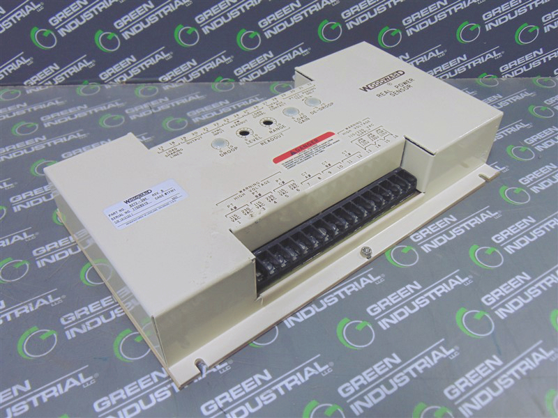 Woodward 8272-394 Real Power Sensor Module Rev. B Used