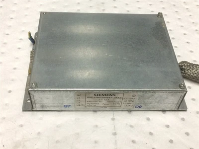 USED SIEMENS 6SE3290-0DB87-0FA3 (7)-FILTER