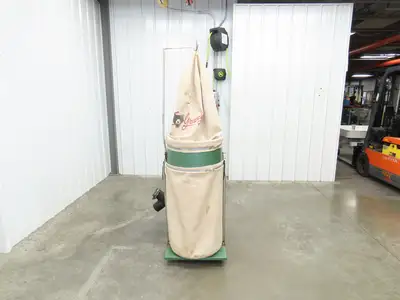 Grizzly Dust Collector 2HP Single Bag Filter 1-Phase 115/230V 24/12Amp