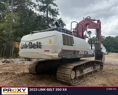 Used 2023 LINK-BELT 350 X4 Excavators Virginia US | Proxy Equipment #1388744