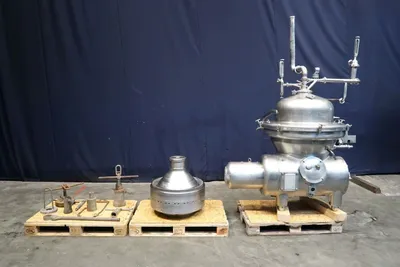 Westfalia SAMM 12006 warm milk separator, 316SS.