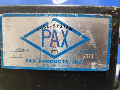 USED PAX LUBE SYSTEMS 6300-PTF