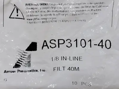 NEW ARROW PNEUMATICS ASP3101-40