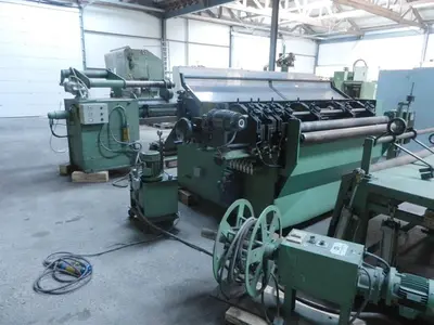 USED GABELLA CUT TO LENGTH/SLITTING LINE 1550 X 2 MM CNC
