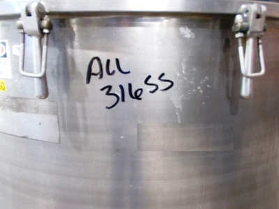 (4) Ferrum DSZ-URF 1250/630 perforate basket centrifuges, 316L SS.