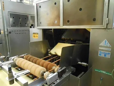 Haas 80 Plate Wafer Oven Complete Wafer Line