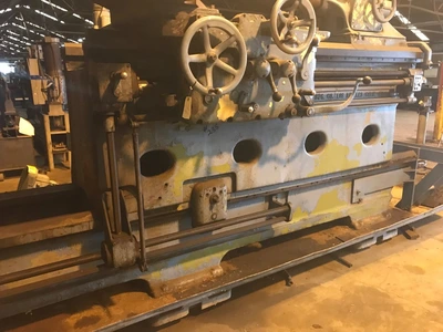 34"/100" AXELSON Sliding Gap Bed Lathe