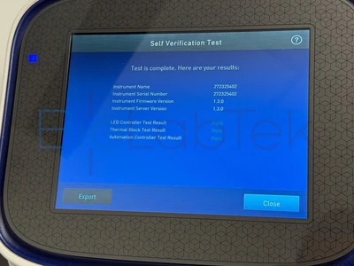 Used Applied Biosystems / Thermo Scientific QuantStudio 3 96-Well 0.2 mL Block PCR/Thermal Cycler Missouri US | BioLabTek #1547014