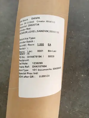 New | in-Stock SANDVIK 55068150 Misc Electrical & Power Parts British Columbia CA | Lenmark #1439696