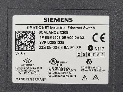 USED SIEMENS 6GK5208-0BA00-2AA3