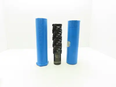 Ultra Dex UTS-117821 4 Flute Indexable End Mill 3" Dia x 8" Flute 56 Insert