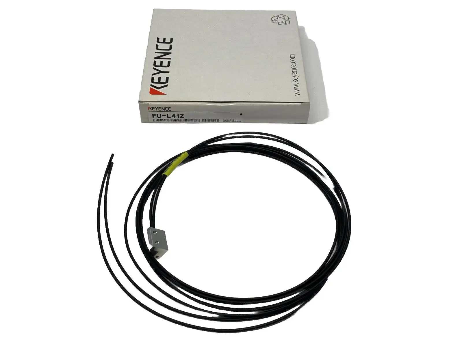 FU-L41Z | Keyence  Digital Fiber Optic Sensor Reflective Fiber Unit - New – Open Box