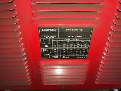 USED LINCOLN ELECTRIC 455M POWER WAVE