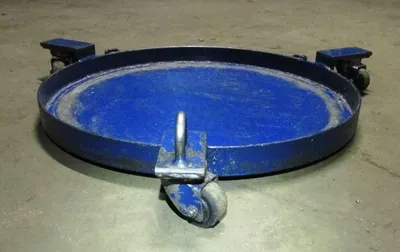 Barrett 1100-E chip basket with cart.