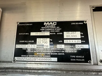 Used 2023 MAC FLATBED TRAILER Flatbed Trailers Minnesota US | Carco Truck & Equipment #1514151