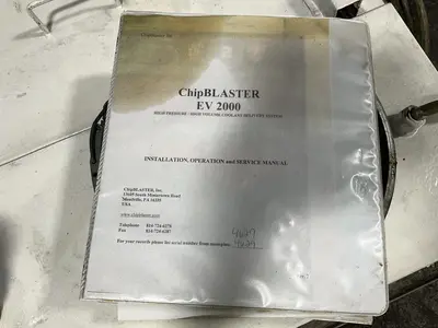 Used CHIPBLASTER EV 2000 High Pressure Coolant Systems Ohio US | HGR 24 #1411955