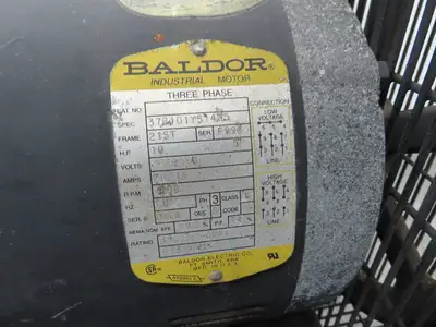 Ingersoll Rand Reciprocating Air Compressor 35 CFM 10 HP 230/460V 3 Ph 120 Gal