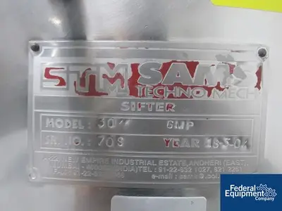 USED STM SAMS Techno Mech 30" STM Sieve, S/S