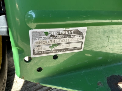 Used JOHN DEERE 345 Mowers Michigan US | Miedema Asset Management Group #1384769