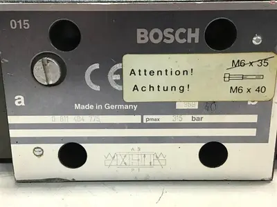 USED BOSCH 0 811 404 775