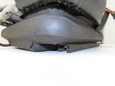 Grammer Forklift Seat Black Vinyl Adjustable Removed From Linde 0015225372