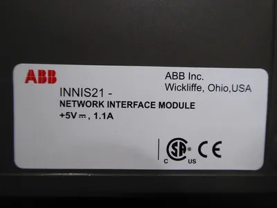 ABB / Bailey INNIS21 infi 90 Network Interface Module 6644762B1 Rev. E Used