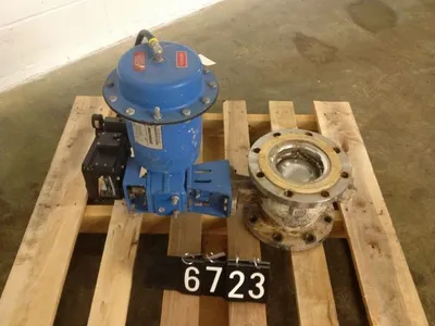 Neles Jamesbury 6"-150 V-Ball Control Valve