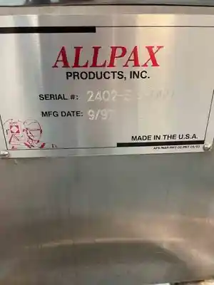 USED ALLPAX NA