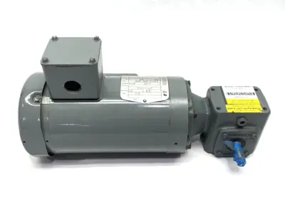 New | in-Stock Boston Gear Single-Phase Motor 1/4HP 33-896-919 w/ F71010KPB4J6 Reducer Gearmotors Michigan US | Maverick Industrial Sales #1398381