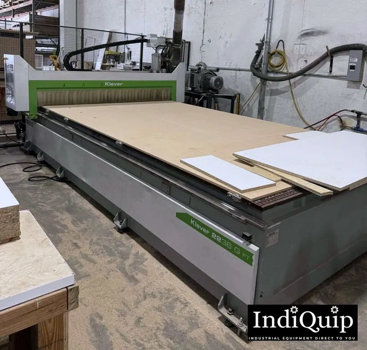Used 2016 BIESSE Klever 2236 GFT CNC Routers US | IndiQuip #468779