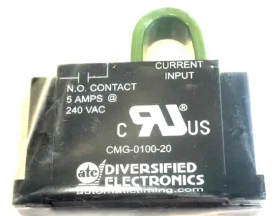 NEW ATC DIVERSIFIED ELECTRONICS CMG-0100-20 MONITORING RELAY CMG010020