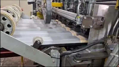 USED STAM SIEMPELKAMP SANDWICH PANEL LINE CNC