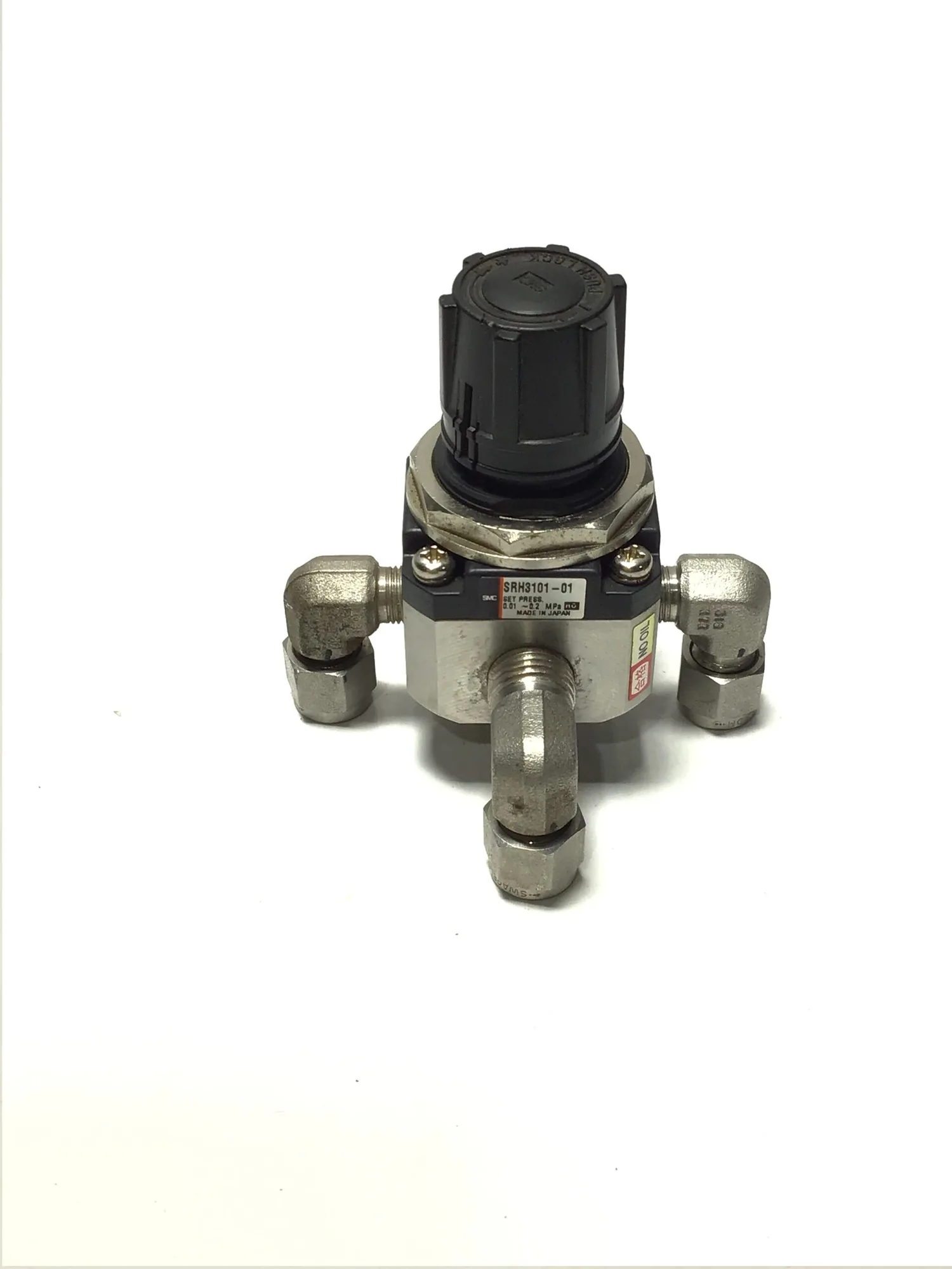SMC SRH3101-01 Pneumatic Regulator Valve 0.01-0.2 MPa