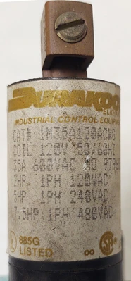 DURAKOOL 1M35A120ACWG MERCURY MOTOR RELAY 120V 50/60HZ 35A 2HP 120VAC 5HP 240VAC