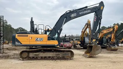 Used 2025 HYUNDAI HX350AL Crawler Excavators North Carolina US | National Equipment Dealers #1422280