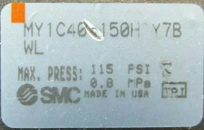 NEW SMC MY1C40-150H-Y7B RODLESS CYLINDER MY1C40150HY7B