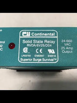 USED CONTINENTAL INDUSTRIES RVDA/6V25/D04
