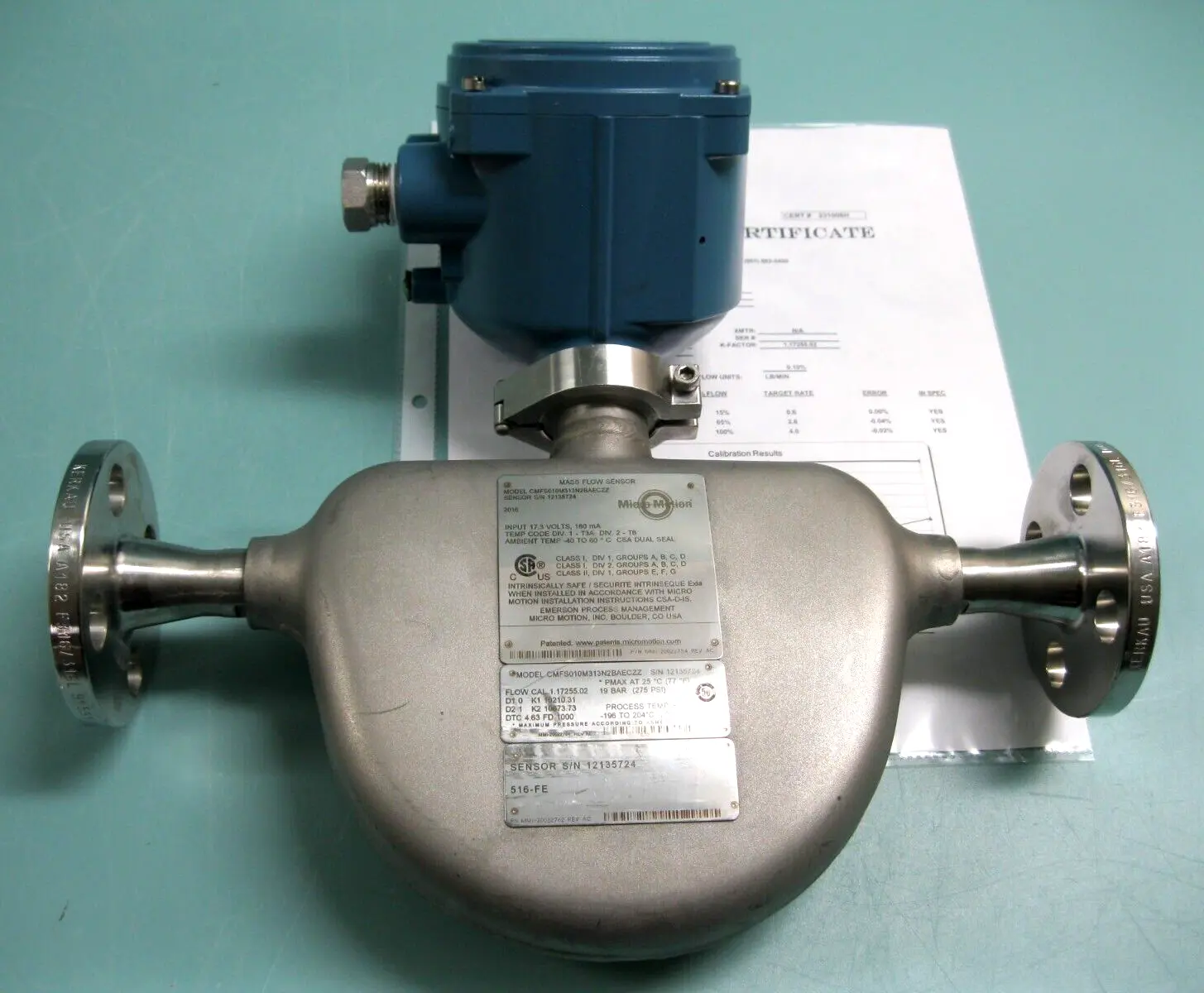 USED Micro Motion CMFS010 M313N2BAECZZ